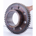 Gear of vertical lathes